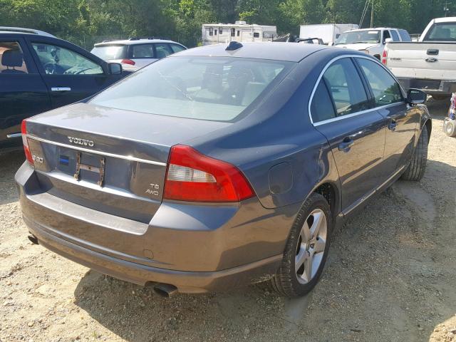 YV1AH992681056272 - 2008 VOLVO S80 T6 TUR GRAY photo 4