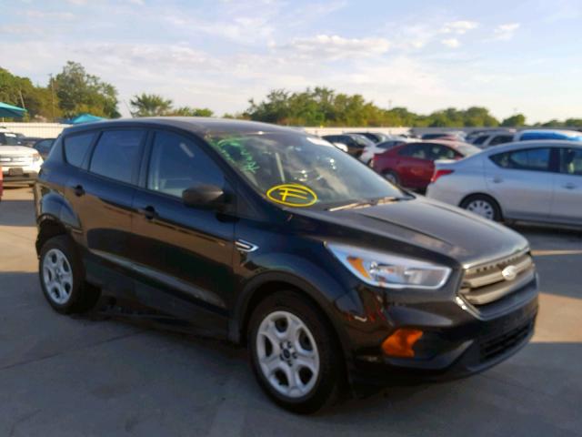 1FMCU0F71HUC65130 - 2017 FORD ESCAPE S BLACK photo 1