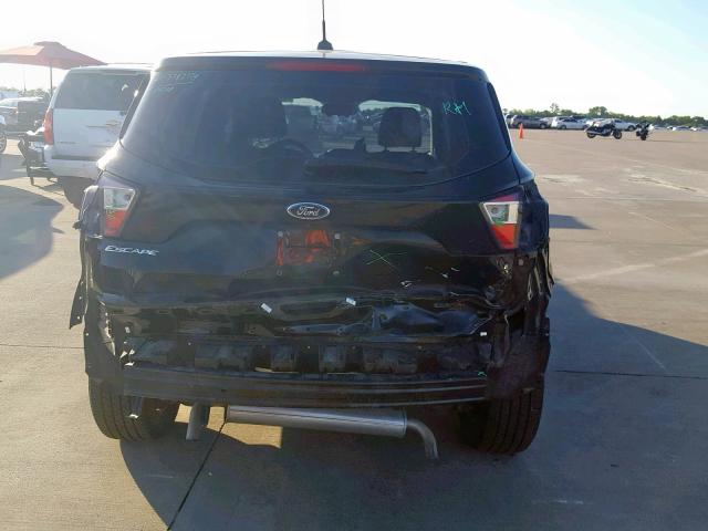 1FMCU0F71HUC65130 - 2017 FORD ESCAPE S BLACK photo 9