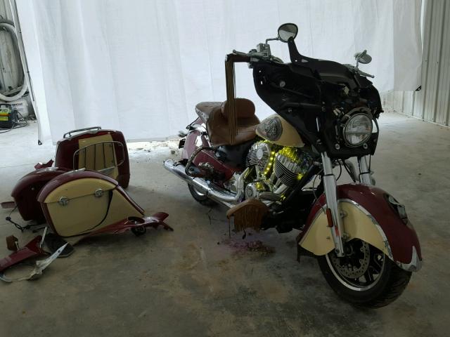 56KTRAAA3G3339161 - 2016 INDIAN MOTORCYCLE CO. ROADMASTER RED photo 1