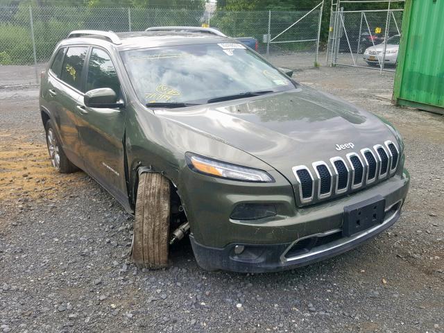 1C4PJMDX6JD619402 - 2018 JEEP CHEROKEE L GREEN photo 1