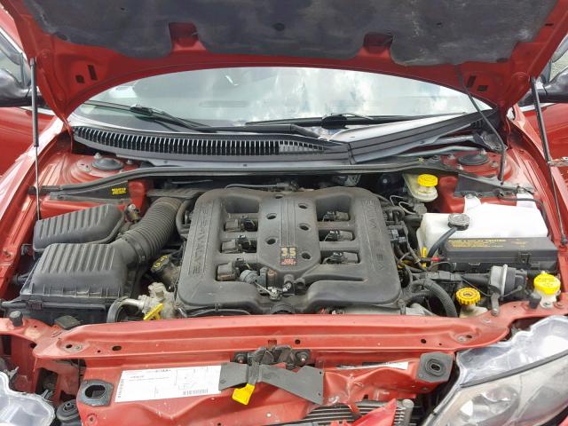 2C3AE66G31H684380 - 2001 CHRYSLER 300M RED photo 7