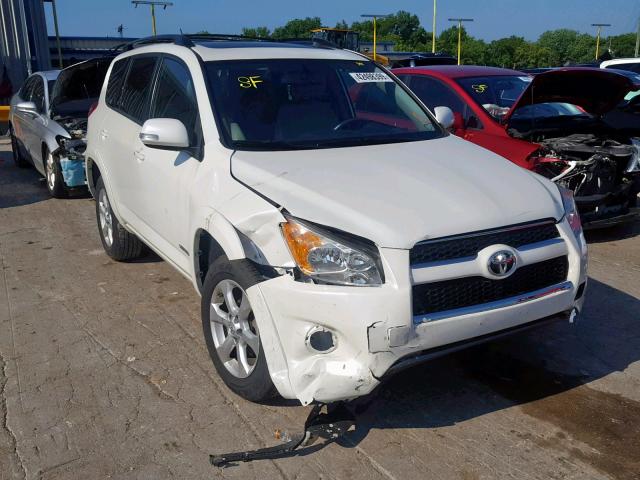 JTMYF4DV2A5015716 - 2010 TOYOTA RAV4 LIMIT WHITE photo 1