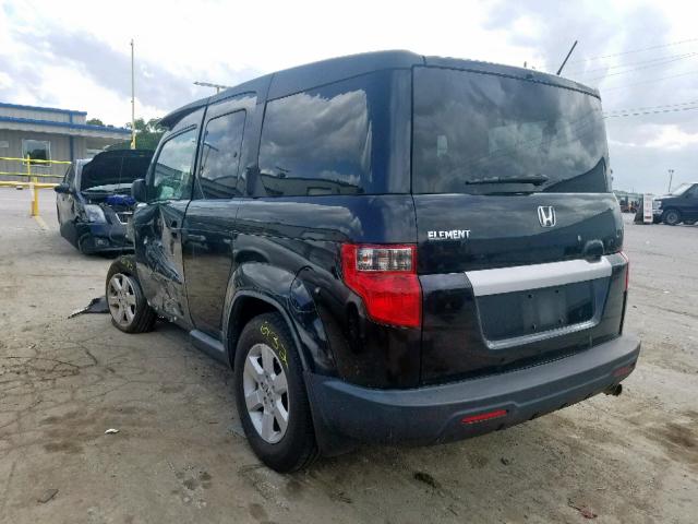 5J6YH18789L003091 - 2009 HONDA ELEMENT EX BLACK photo 3