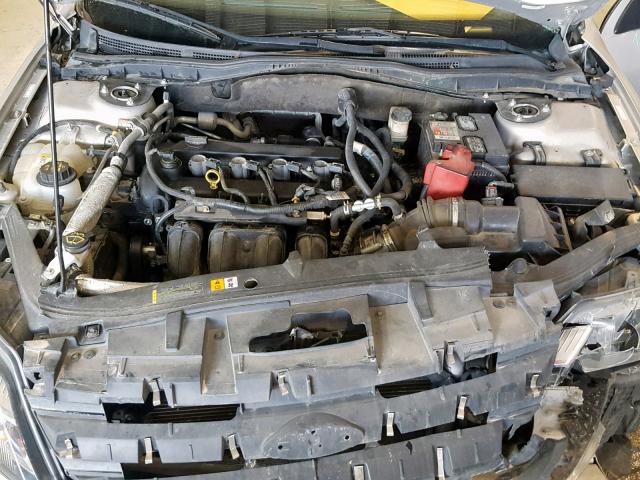 3FAHP0GA3AR245136 - 2010 FORD FUSION S TAN photo 7