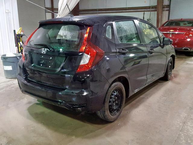 3HGGK5H41KM702892 - 2019 HONDA FIT LX BLACK photo 4