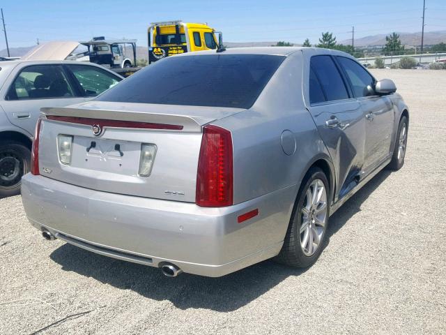 1G6DX67D770121971 - 2007 CADILLAC STS-V SILVER photo 4