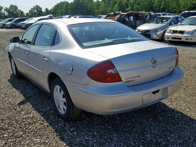 2G4WC532951197088 - 2005 BUICK LACROSSE C SILVER photo 3