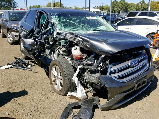 2FMPK3J87JBB29153 - 2018 FORD EDGE SEL GRAY photo 1