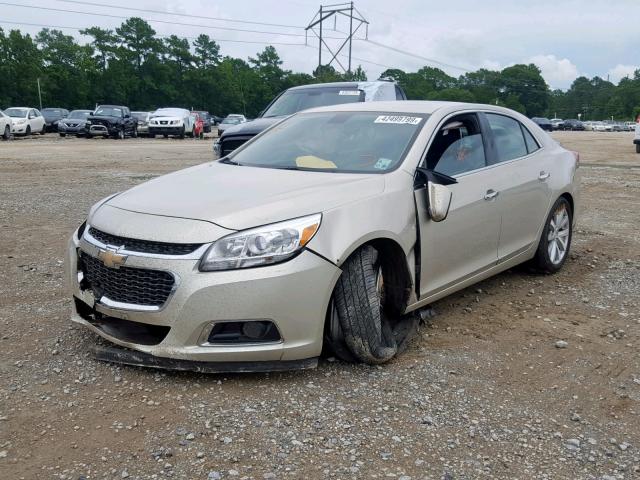 1G11F5SL7FF153643 - 2015 CHEVROLET MALIBU LTZ ოქროსფერი ფოტო 2