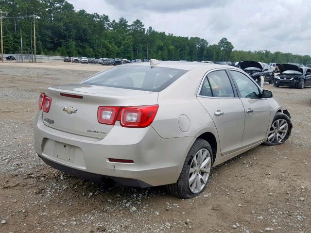 1G11F5SL7FF153643 - 2015 CHEVROLET MALIBU LTZ ოქროსფერი ფოტო 4