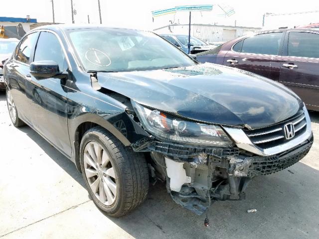 1HGCR2F8XEA239067 - 2014 HONDA ACCORD EXL BLACK photo 1