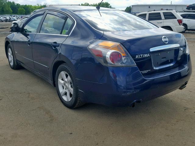 1N4CL21E38C164336 - 2008 NISSAN ALTIMA HYB BLUE photo 3