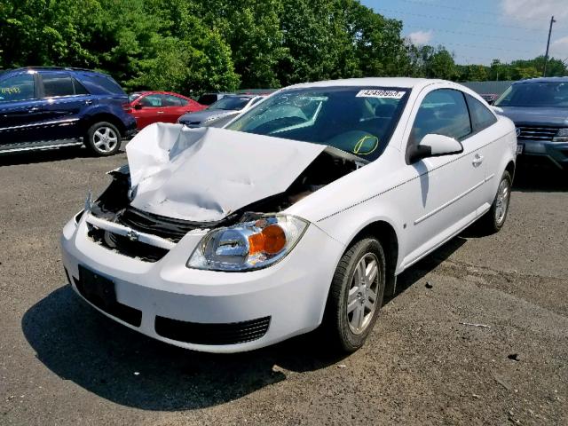 1G1AL15F467881213 - 2006 CHEVROLET COBALT LT WHITE photo 2