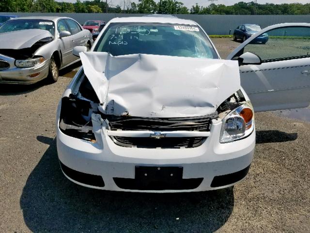 1G1AL15F467881213 - 2006 CHEVROLET COBALT LT WHITE photo 7