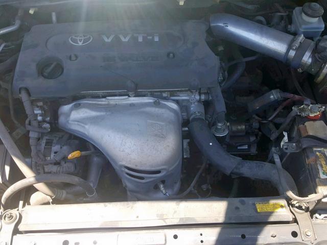 JTKDE177650004291 - 2005 TOYOTA SCION TC შავი ფოტო 7