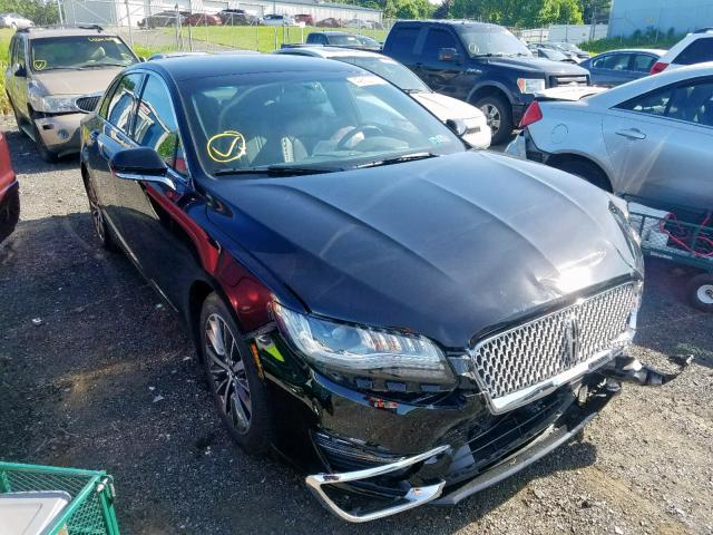 3LN6L5KUXHR640772 - 2017 LINCOLN MKZ HYBRID BLACK photo 1