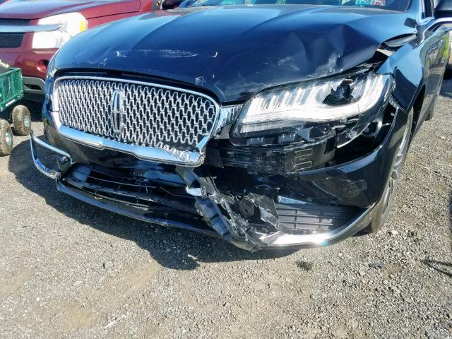 3LN6L5KUXHR640772 - 2017 LINCOLN MKZ HYBRID BLACK photo 9