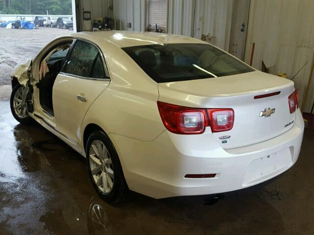 1G11H5SL0EF267833 - 2014 CHEVROLET MALIBU LTZ WHITE photo 3