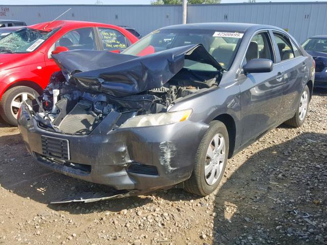 4T1BE46K97U728683 - 2007 TOYOTA CAMRY NEW GRAY photo 2