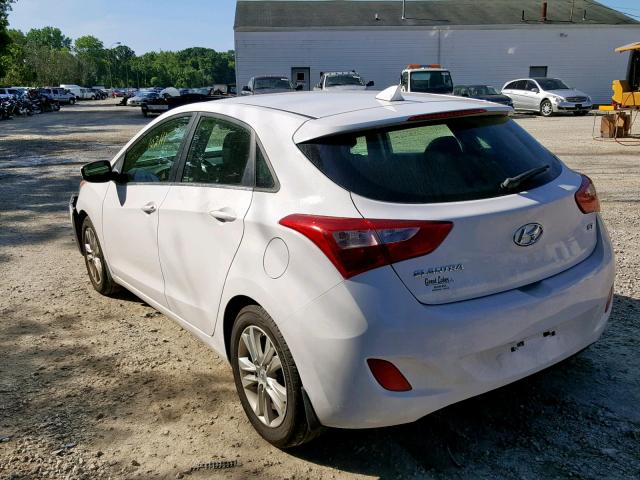 KMHD35LEXDU053229 - 2013 HYUNDAI ELANTRA GT WHITE photo 3