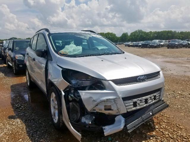 1FMCU0F77EUE20582 - 2014 FORD ESCAPE S SILVER photo 1