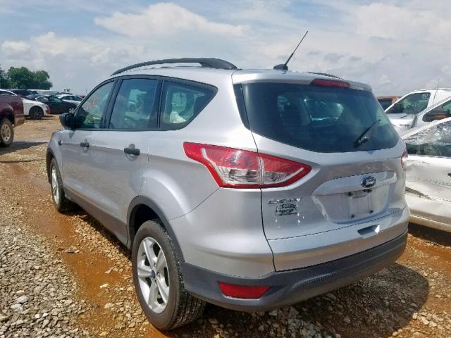 1FMCU0F77EUE20582 - 2014 FORD ESCAPE S SILVER photo 3