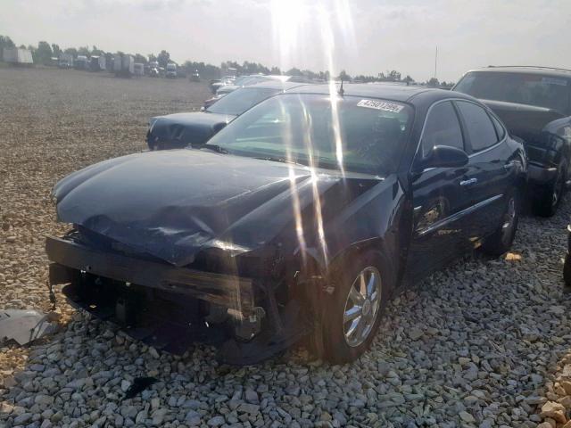 2G4WD532151257877 - 2005 BUICK LACROSSE C BLACK photo 2