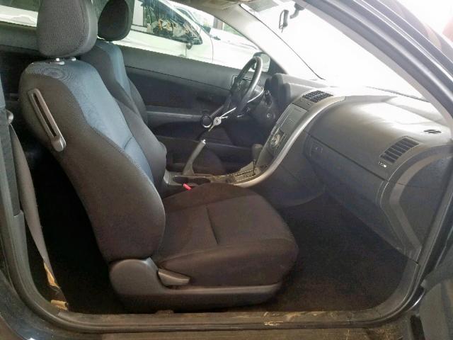 JTKDE177870156219 - 2007 TOYOTA SCION TC შავი ფოტო 5