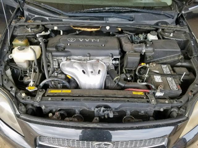 JTKDE177870156219 - 2007 TOYOTA SCION TC შავი ფოტო 7