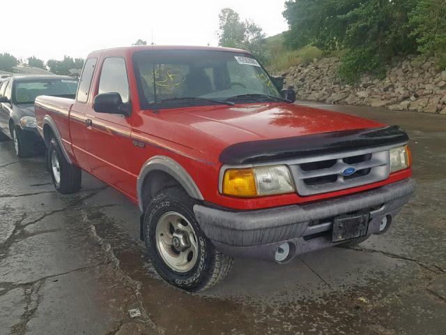 1FTCR15XXTPA65142 - 1996 FORD RANGER SUP RED photo 1