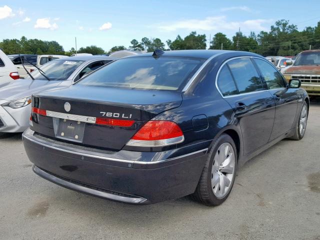 WBAGN834X3DK10032 - 2003 BMW 760 LI BLACK photo 4