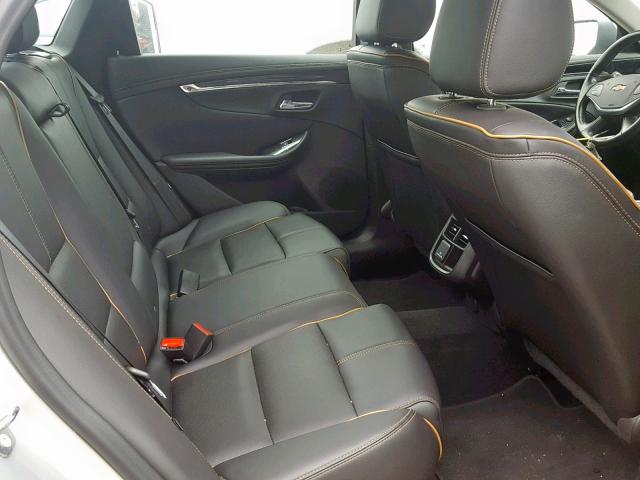 2G1125S33J9122094 - 2018 CHEVROLET IMPALA PRE ვერცხლისფერი ფოტო 6
