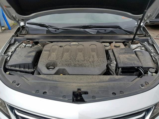 2G1125S33J9122094 - 2018 CHEVROLET IMPALA PRE ვერცხლისფერი ფოტო 7