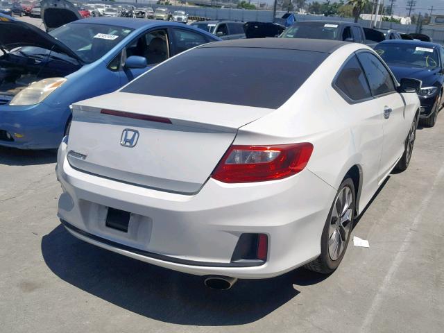 1HGCT1B39DA013848 - 2013 HONDA ACCORD LX- WHITE photo 4