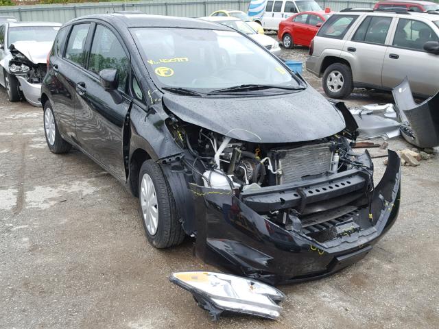 3N1CE2CP4FL420717 - 2015 NISSAN VERSA NOTE BLACK photo 1