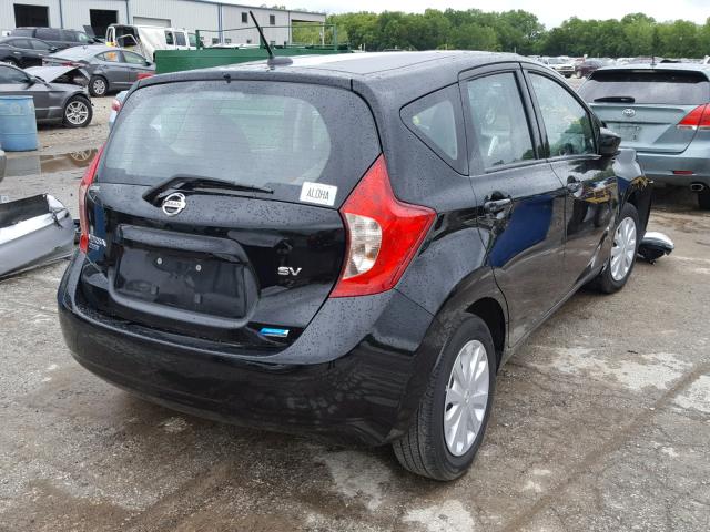 3N1CE2CP4FL420717 - 2015 NISSAN VERSA NOTE BLACK photo 4