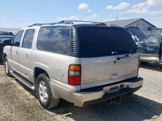 1GKFK66UX6J106027 - 2006 GMC YUKON XL D BEIGE photo 3