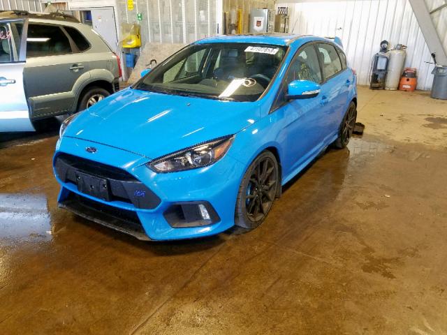 WF0DP3TH0H4118616 - 2017 FORD FOCUS RS BLUE photo 2