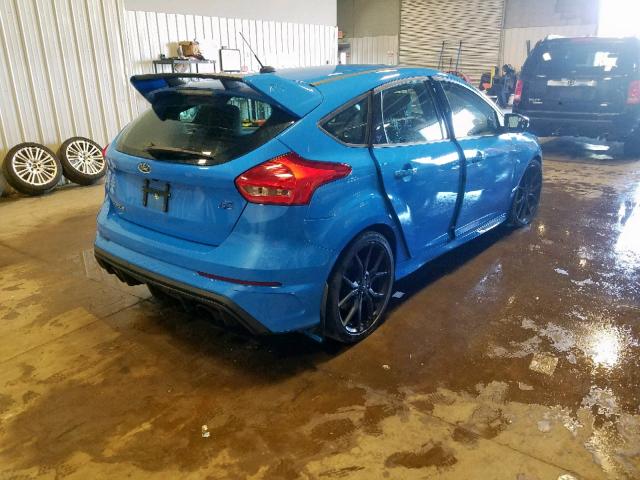 WF0DP3TH0H4118616 - 2017 FORD FOCUS RS BLUE photo 4