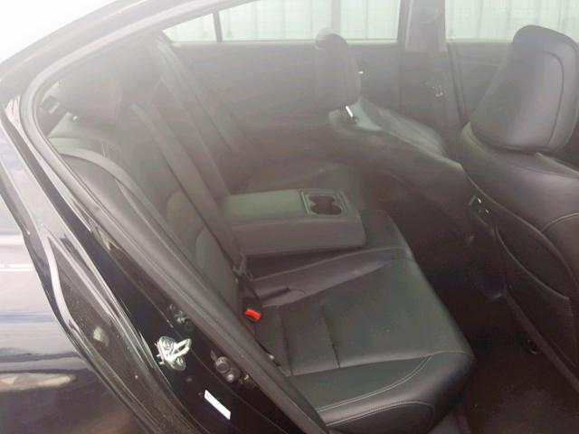 1HGCR3F80EA025288 - 2014 HONDA ACCORD EXL BLACK photo 6