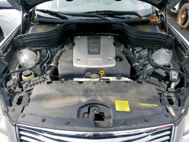 JNKAJ09F99M952041 - 2009 INFINITI EX35 BASE SILVER photo 7