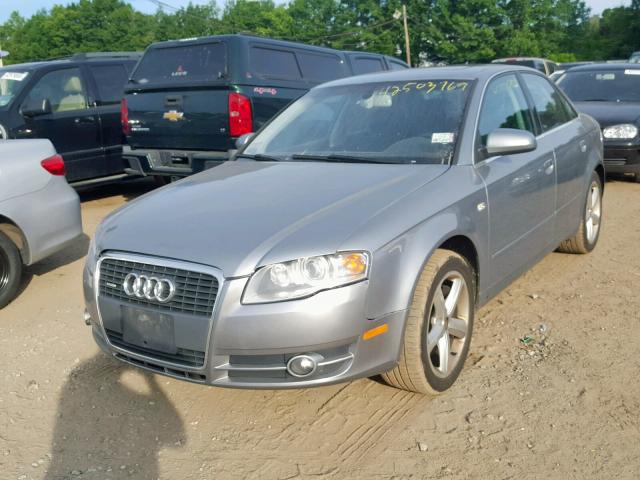 WAUDH78E97A016766 - 2007 AUDI A4 3.2 QUA GRAY photo 2