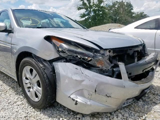 1HGCP26449A070723 - 2009 HONDA ACCORD LXP SILVER photo 9