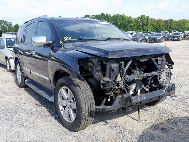 5N1AA0ND1CN619660 - 2012 NISSAN ARMADA SV BLACK photo 1