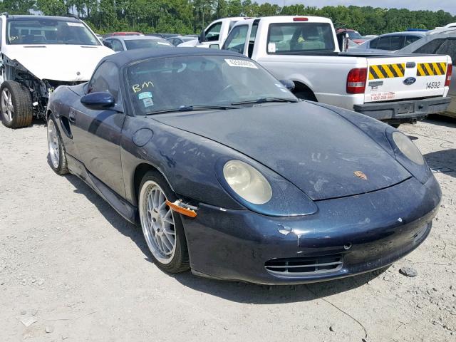 WP0CA2984YS620106 - 2000 PORSCHE BOXSTER BLUE photo 1