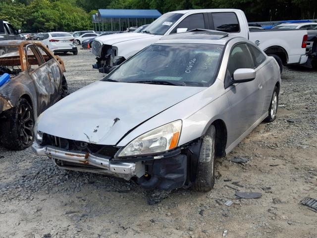 1HGCM72796A016156 - 2006 HONDA ACCORD EX SILVER photo 2