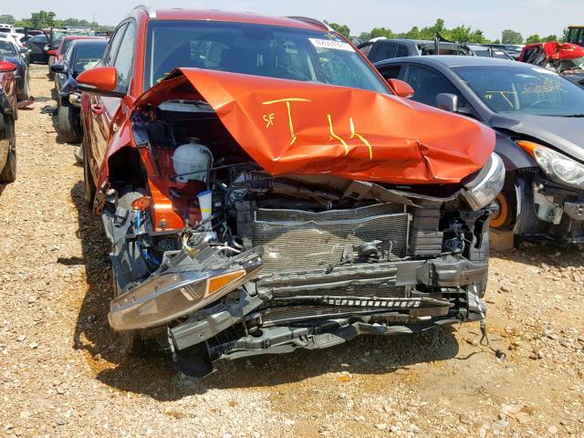 KM8J33A46HU405472 - 2017 HYUNDAI TUCSON LIM ORANGE photo 9