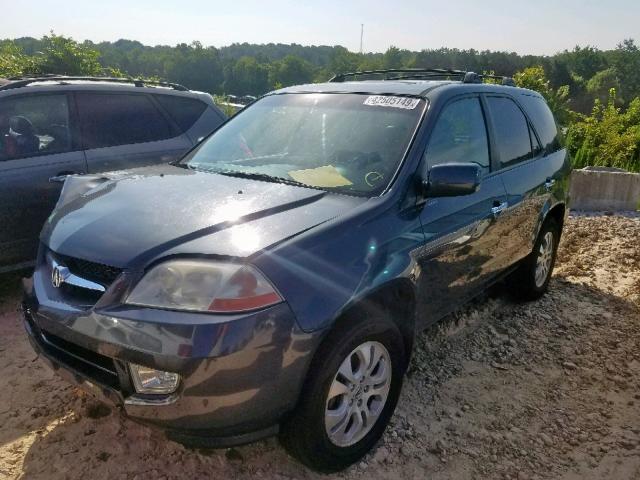 2HNYD18703H536441 - 2003 ACURA MDX TOURIN GREEN photo 2