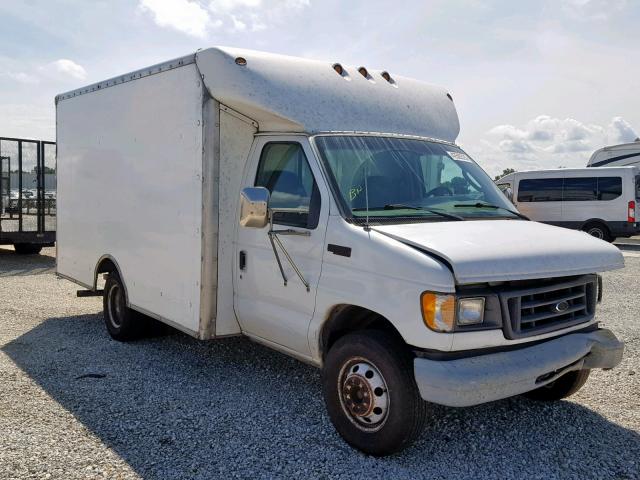 1FDWE35LX3HA02548 - 2003 FORD E350 WHITE photo 1